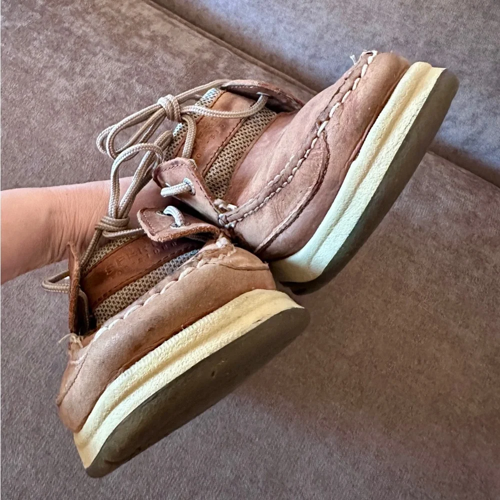SPERRY Top-Sider Men's Shoes Billfish 2 Eye Boat Shoe, Tarpon Tan/Brown 9M